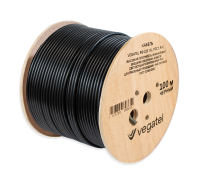 Кабель VEGATEL RG-213 Cu (ГОСТ, PVC, черный)