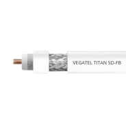 Кабельная сборка 5D/FB (Titan, белый) (SMA-male - SMA-female)