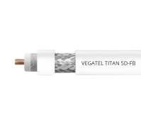 Кабельная сборка 5D/FB (Titan, белый) (SMA-male - SMA-female) 2м